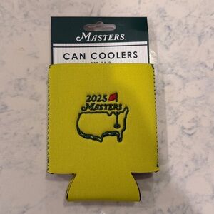 Masters Tourament Yellow 2025 Can Coolers - Set of 2